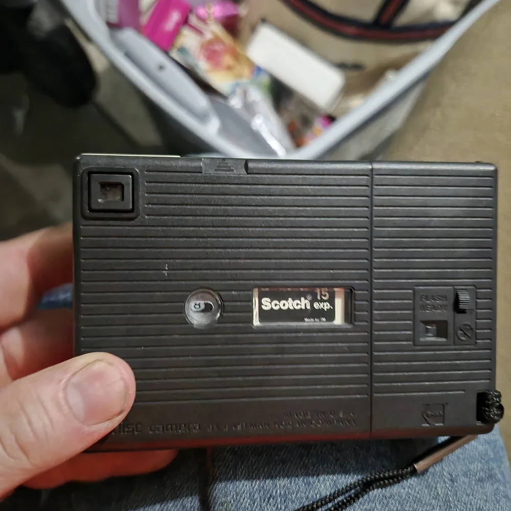 1985 Kodak Tele Disc Point-And-Shoot Camera